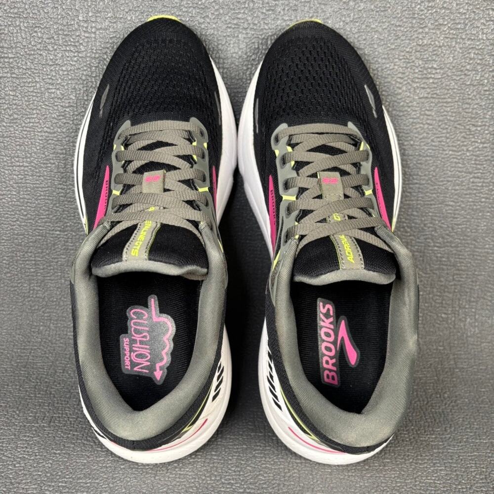 Brooks Adrenaline GTS 23 1203811B037 Size 9 Women`s Black Running Shoes - Picture 6 of 8